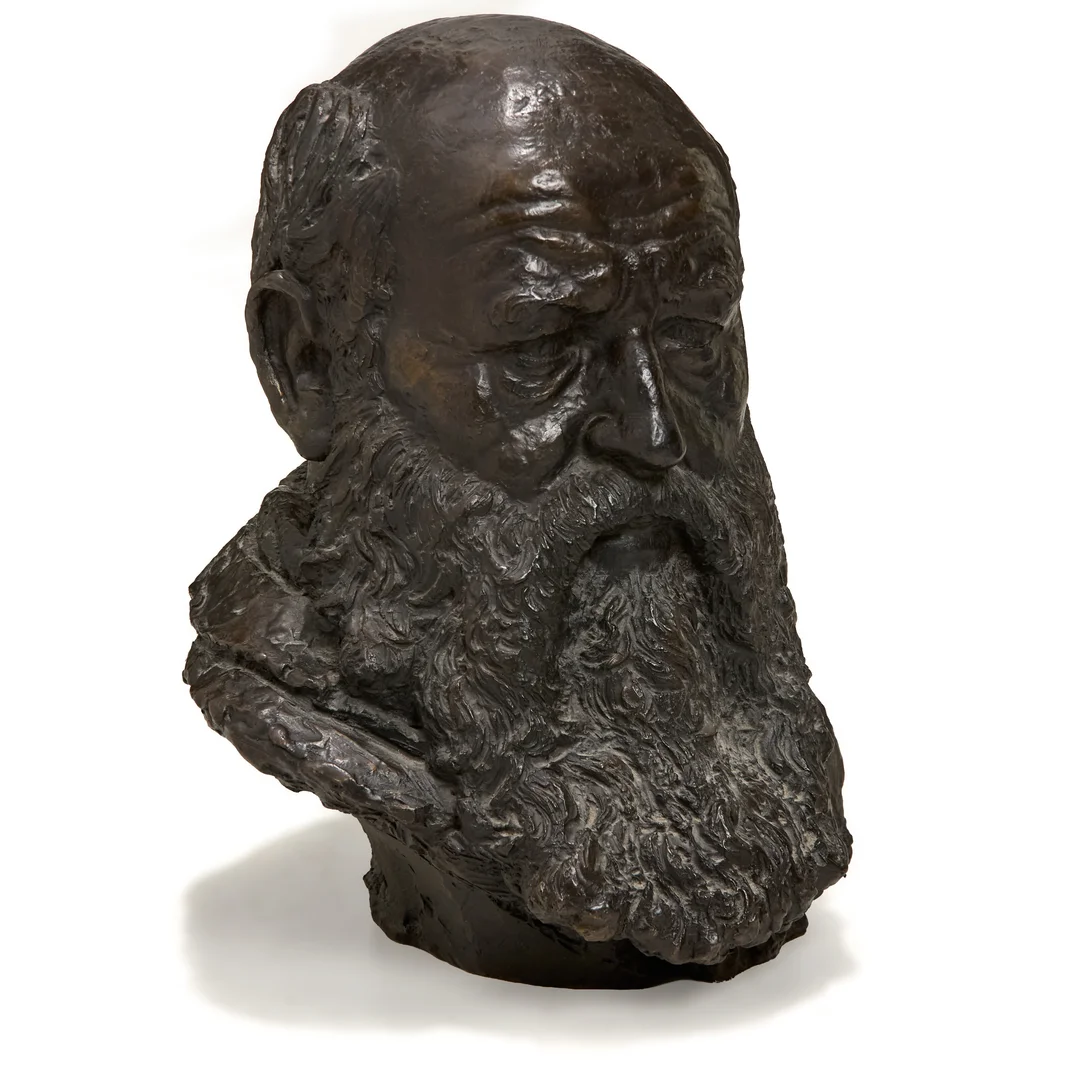 Grimeland, Joseph — Portrett av Christian Krohg — Kunst/Skulptur — Blomqvist