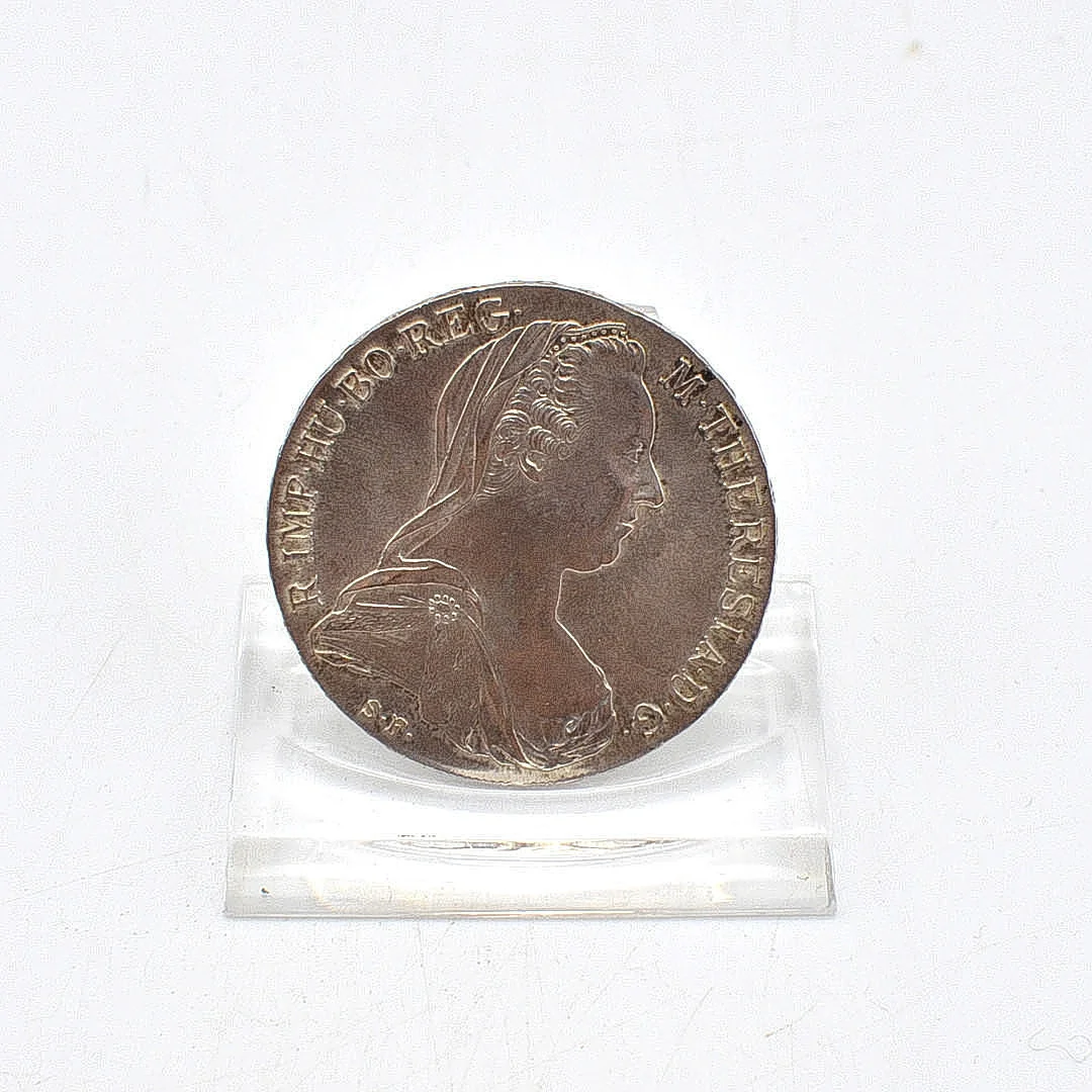 MARIA THERESIEN TALER 1780, SILBERMÜNZE, MODERNE NACHPRÄGUNG,ÖSTERREICH-HABSBURGER. — Coins & Banknotes — Kunst- und Auktionshaus Kleinhenz