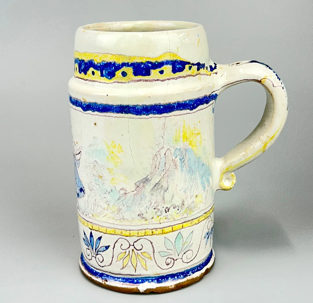 EARLY ENGLISH BEER STEIN. — European — Chalkwell Auctions