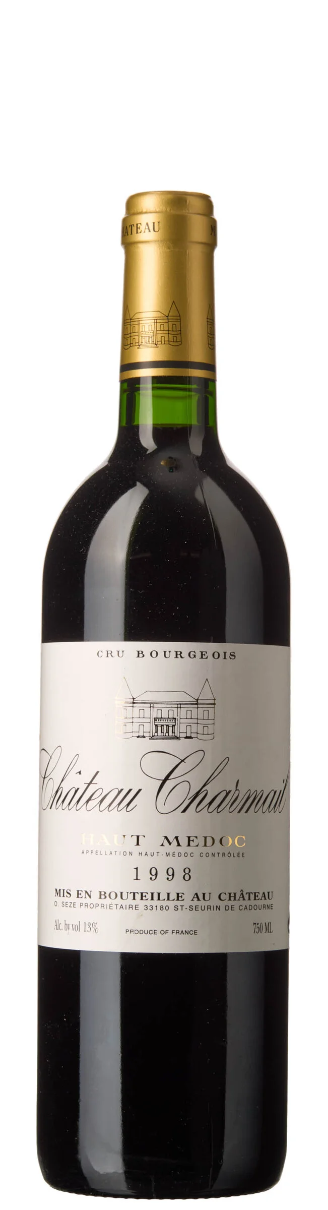 1 x Chateau Charmail 1998 — 1 x Chateau Charmail 1998 — Vin/Vin — Blomqvist