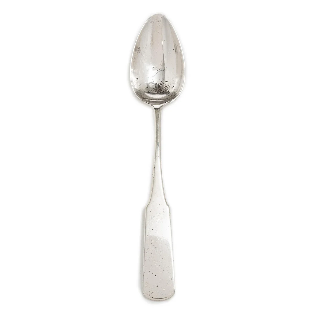 Frakman, sked, silver, Kontrollör Josef Sosnkowski, Warszawa Polen 1879. — Silver/Bestick — Bukowskis