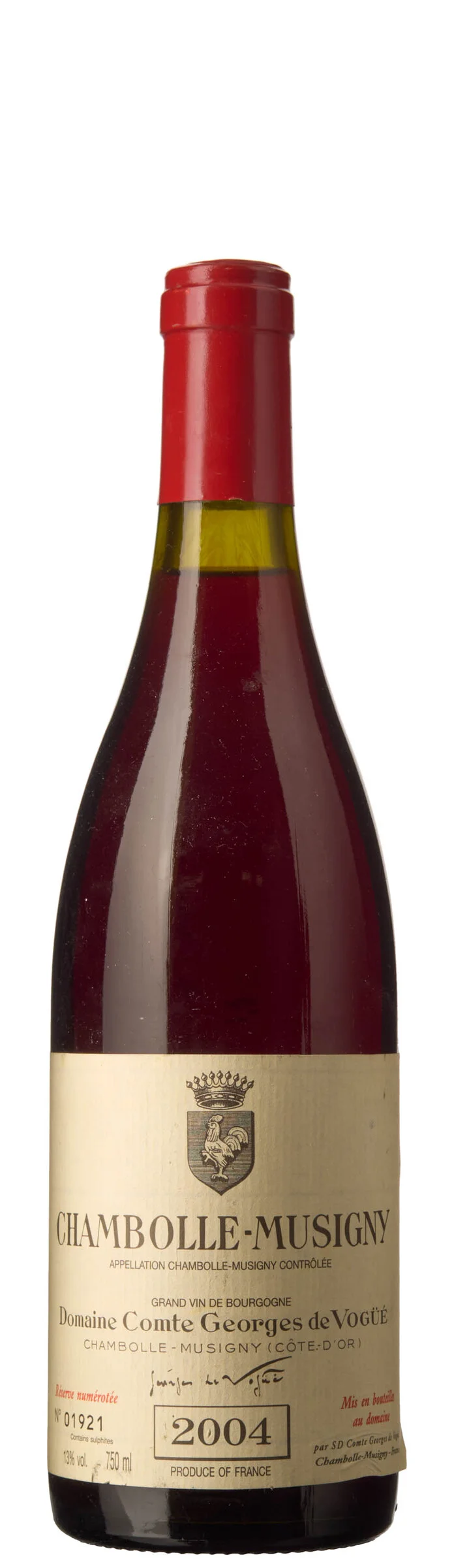 1 x Chambolle-Musigny 2004, Comte Georges de Vogüé — 1 x Chambolle-Musigny 2004, Comte Georges de Vogüé — Vin/Vin — Blomqvist