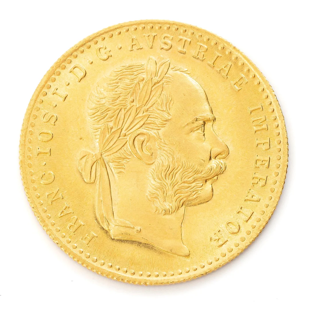 Guldmynt, Österrike-Ungern, Franz Josef, 1 Ducat, 1915 senare prägling. — Militaria/Mynt — Bukowskis