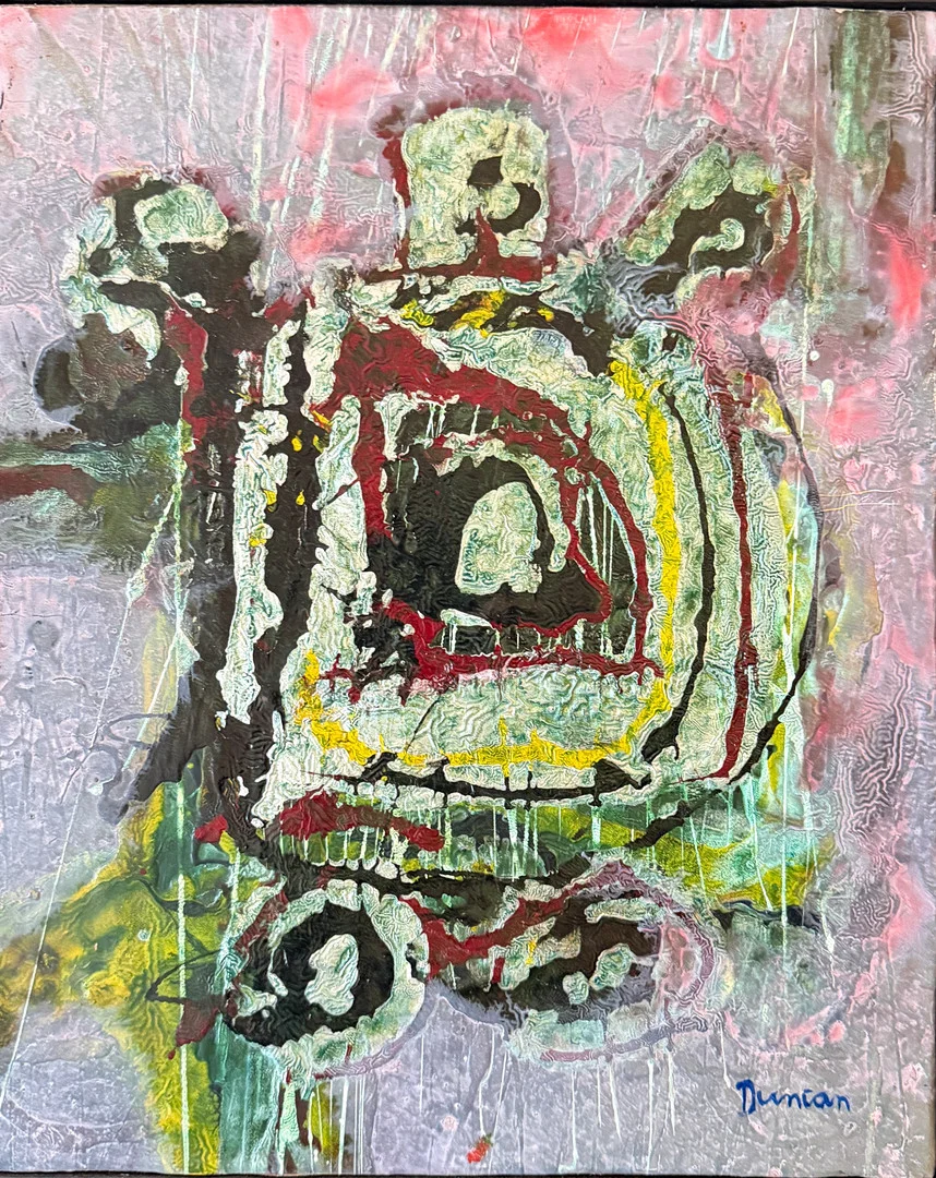 JOSEPH DUNCAN. Olja på duk. 1969. — Paintings — Auktionshuset STO Bohuslän