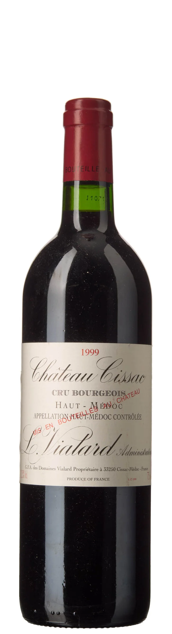 1 x Chateau Cissac 1999 — 1 x Chateau Cissac 1999 — Vin/Vin — Blomqvist