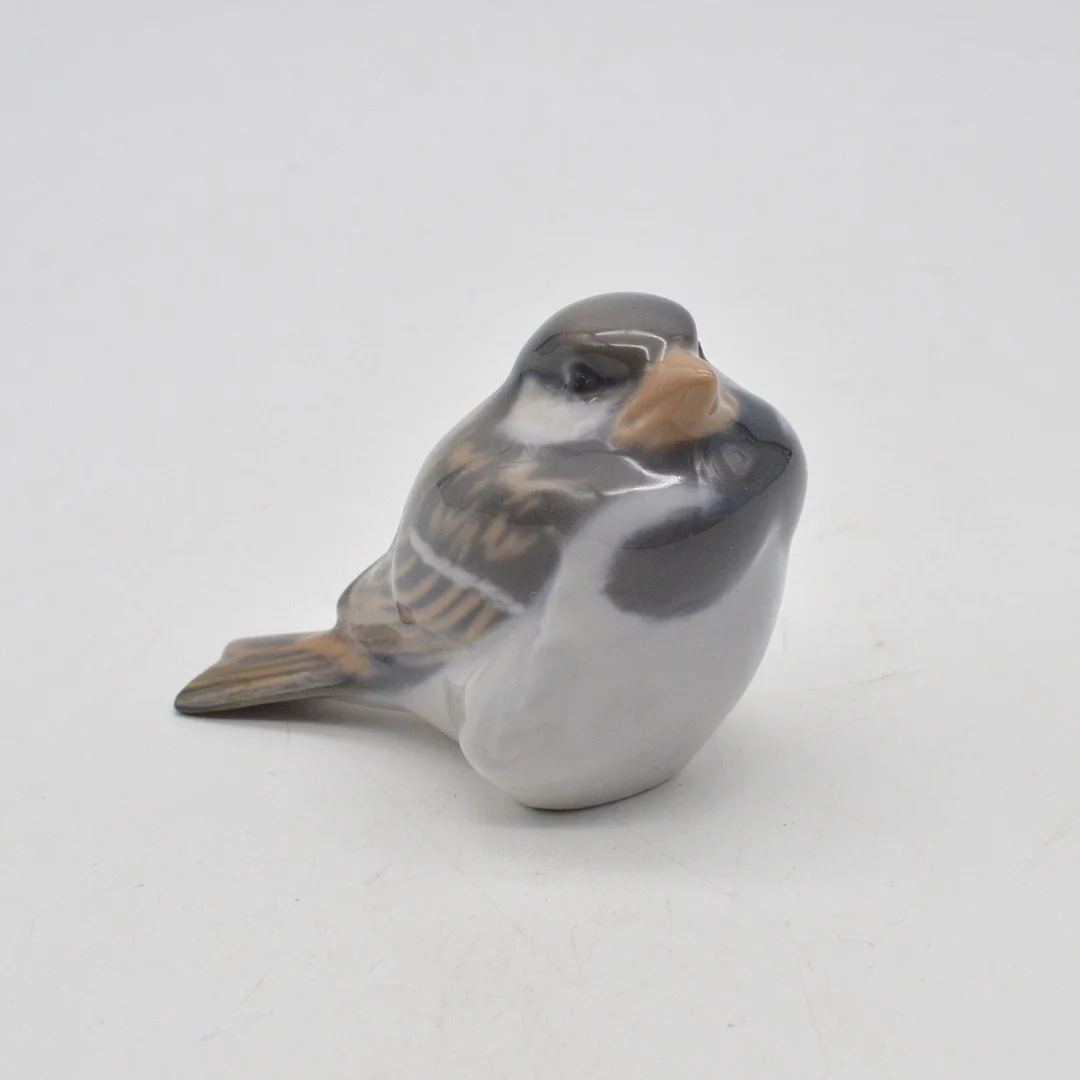 ROYAL COPENHAGEN "SPARROW", NO. 1519, PORZELLAN FIGUR, DÄNEMARK, VINTAGE. — European — Kunst- und Auktionshaus Kleinhenz