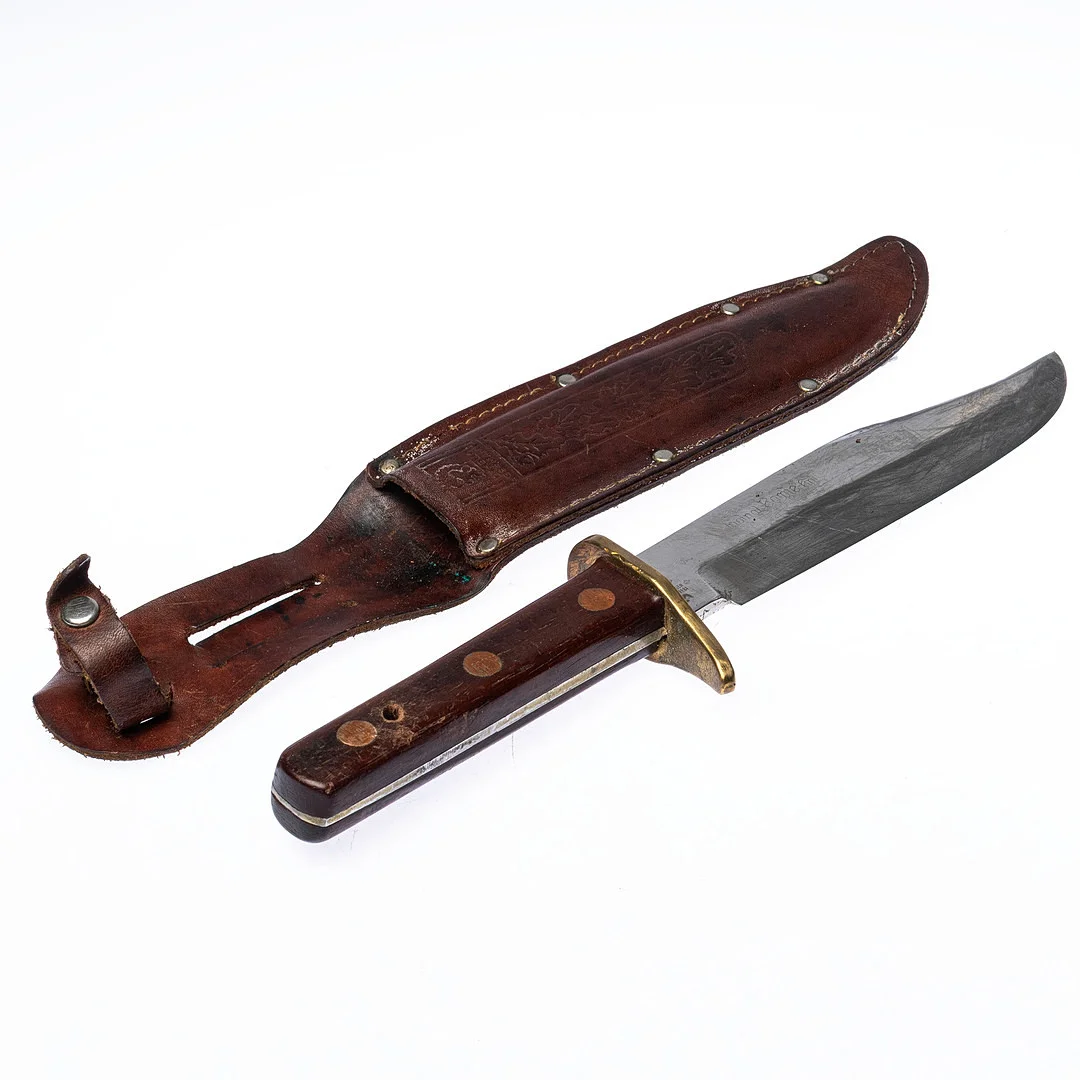 BOWIEKNIV / JAKTKNIV, Othello, Anton Wingen, Solingen, Tyskland. — Edged weapons — Handelslagret Auktionsservice