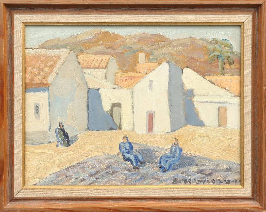 BRITA NORDENCREUTZ. OLJA, på duk, signerad. — Paintings — Kalmar Auktionsverk