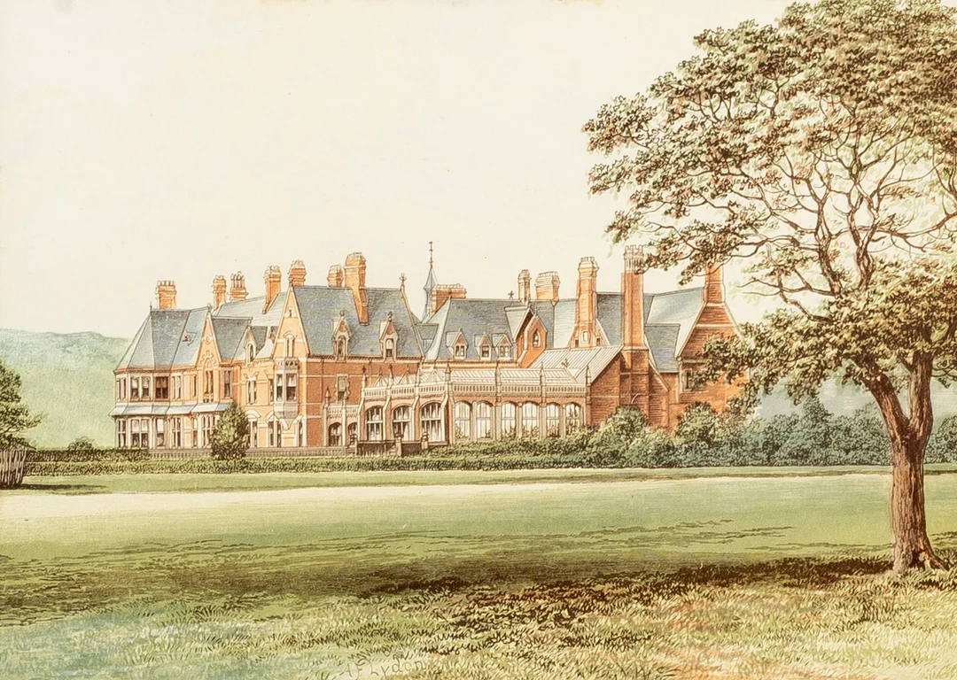 BRITISH SCHOOL (19TH / 20TH CENTURY), HUTTON HALL, GUISBOROUGH, WATERCOLOUR ON PAPER. — Paintings — Griffin’s Auctioneers