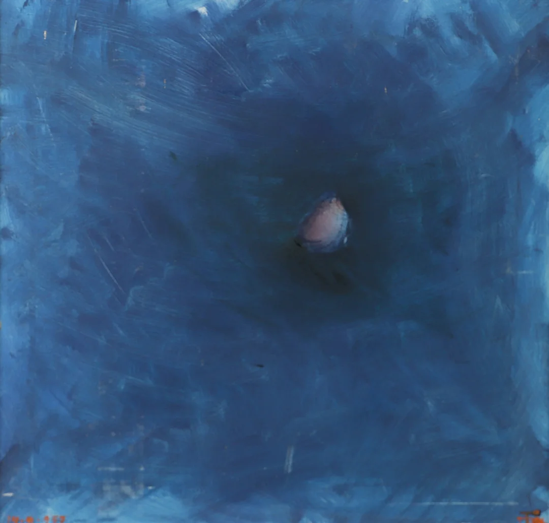 UMAR TELL. Kopmposition, olja på pannå, signerad Tell. — Paintings — Helsingborgs Auktionskammare