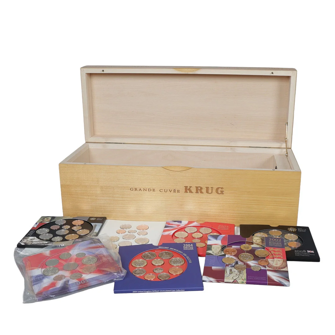 SEVEN ROYAL MINT COIN COLLECTIONS (7). — Coins & Banknotes — Bishop & Miller
