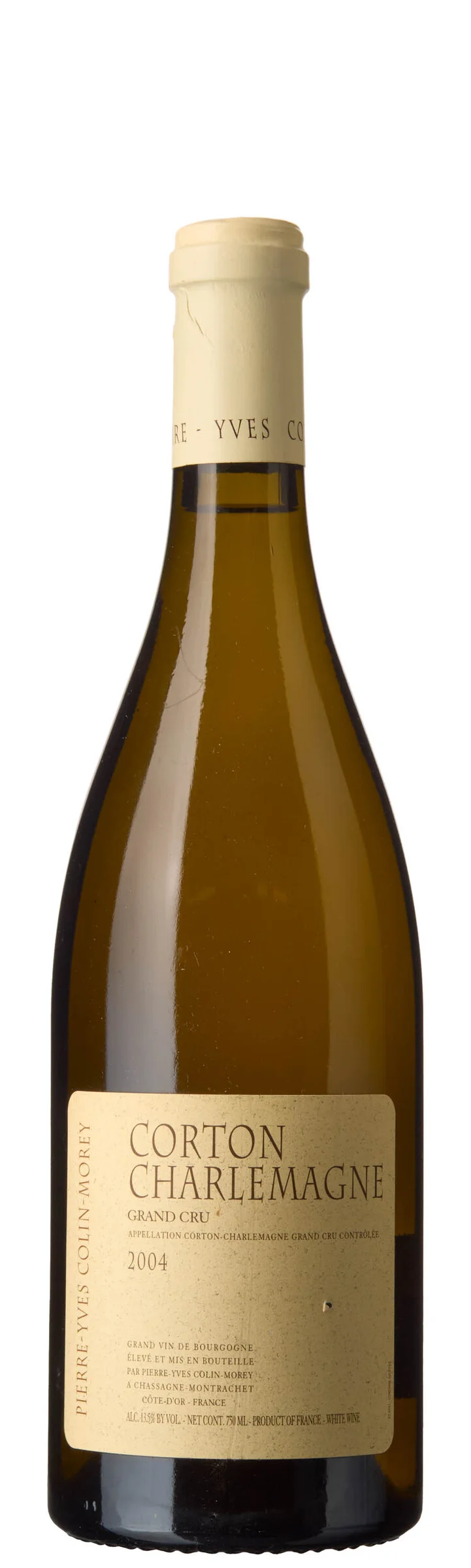 1 x Corton Charlemagne Grand Cru 2004, Pierre-Yves Colin-Morey — 1 x Corton Charlemagne Grand Cru 2004, Pierre-Yves Colin-Morey — Vin/Vin — Blomqvist
