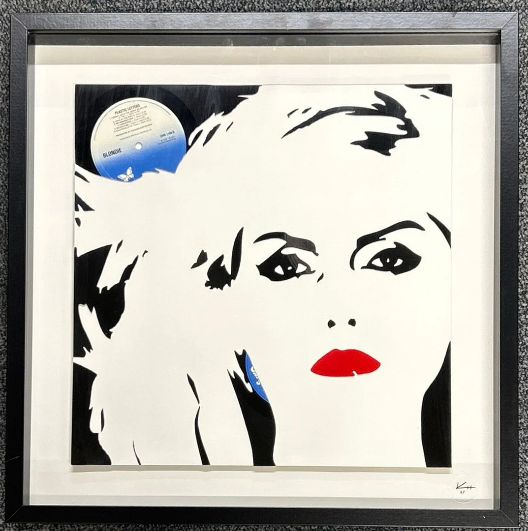 KEITH HAYNES VINYL BLONDIE ARTWORK. — Sculptures & Bronzes — Chalkwell Auctions