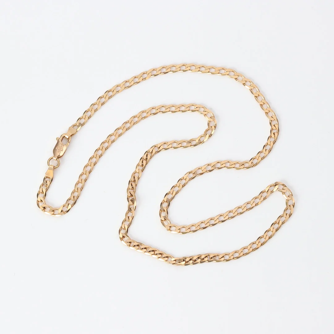 HALSBAND. 18k guld, Balestra, Italien, vikt ca 8,4 gram. — Necklace — Skånes Auktionsverk