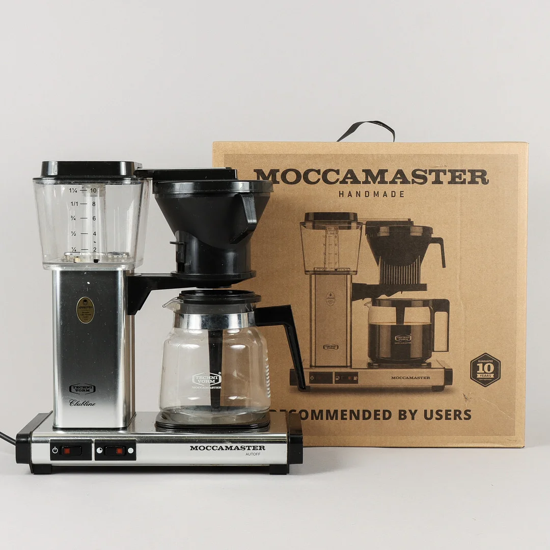 KAFFEBRYGGARE Mockamaster Autoff. — Modern consumer electronics — Karlstad Hammarö Auktionsverk