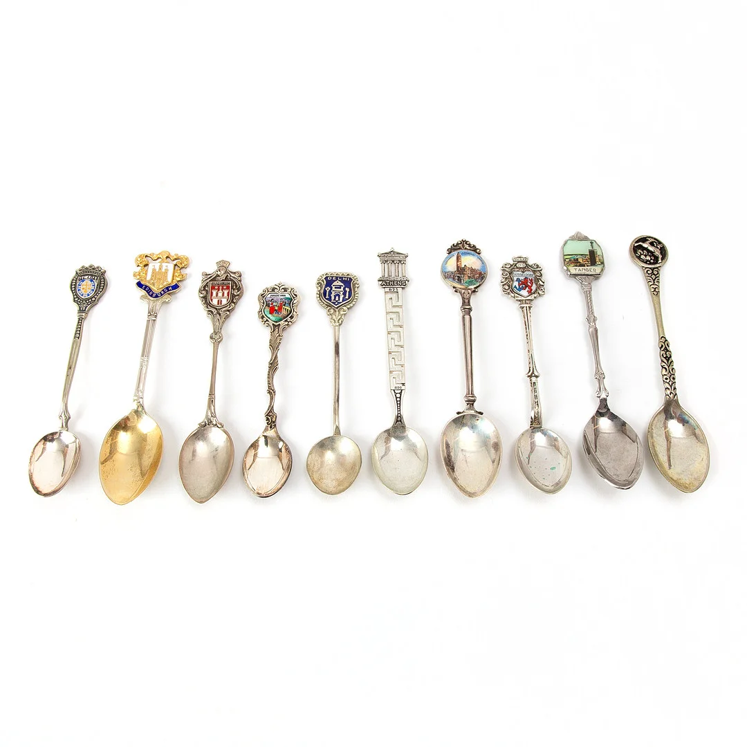 SOUVENIRSKEDAR. 53 st, silver. — Silver — Stockholms Auktionsverk Göteborg