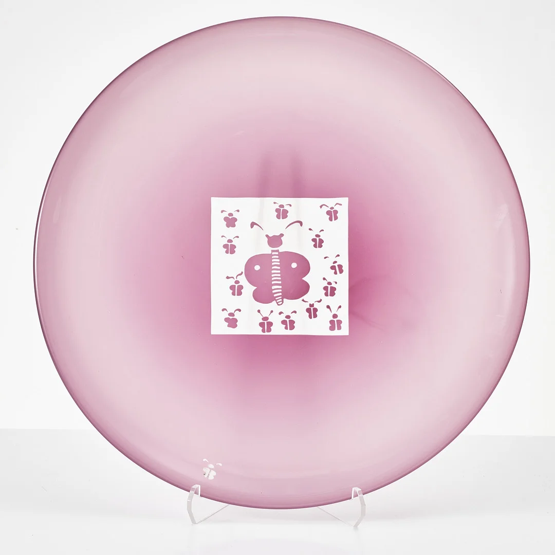 KLAS-GÖRAN TINBÄCK. Fat, "Outsider", Orrefors, signerad. — Art glass — Stockholms Auktionsverk Magasin 5