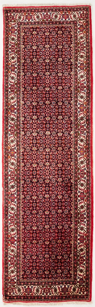 ORIENTMATTA, Bidjar, ca 287x86 cm. — Oriental Carpets & Textiles — Stockholms Auktionsverk Sickla