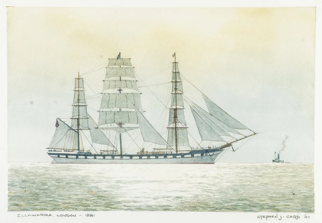STEPHEN J CARD (BERMUDIAN, B.1952), ILLAWARRA, LONDON, 1881, WATERCOLOUR ON PAPER, 2007. — Paintings — Griffin’s Auctioneers
