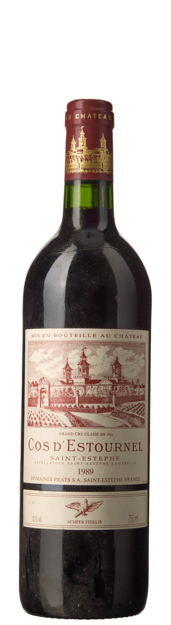 1 x Chateau Cos d'Estournel 1989 — 1 x Chateau Cos d'Estournel 1989 — Vin/Vin — Blomqvist
