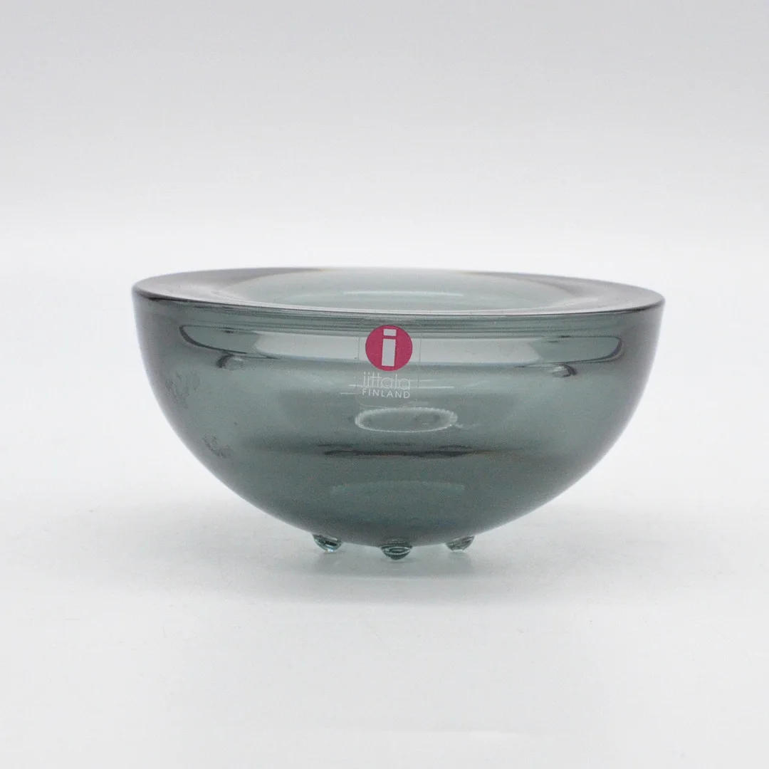ANNALEENA HAKATIE. IITTALA, BALLO, TEELICHTHALTER, MIT STUDIOLABEL, FINNLAND, UM 1990ER. — Art glass — Kunst- und Auktionshaus Kleinhenz