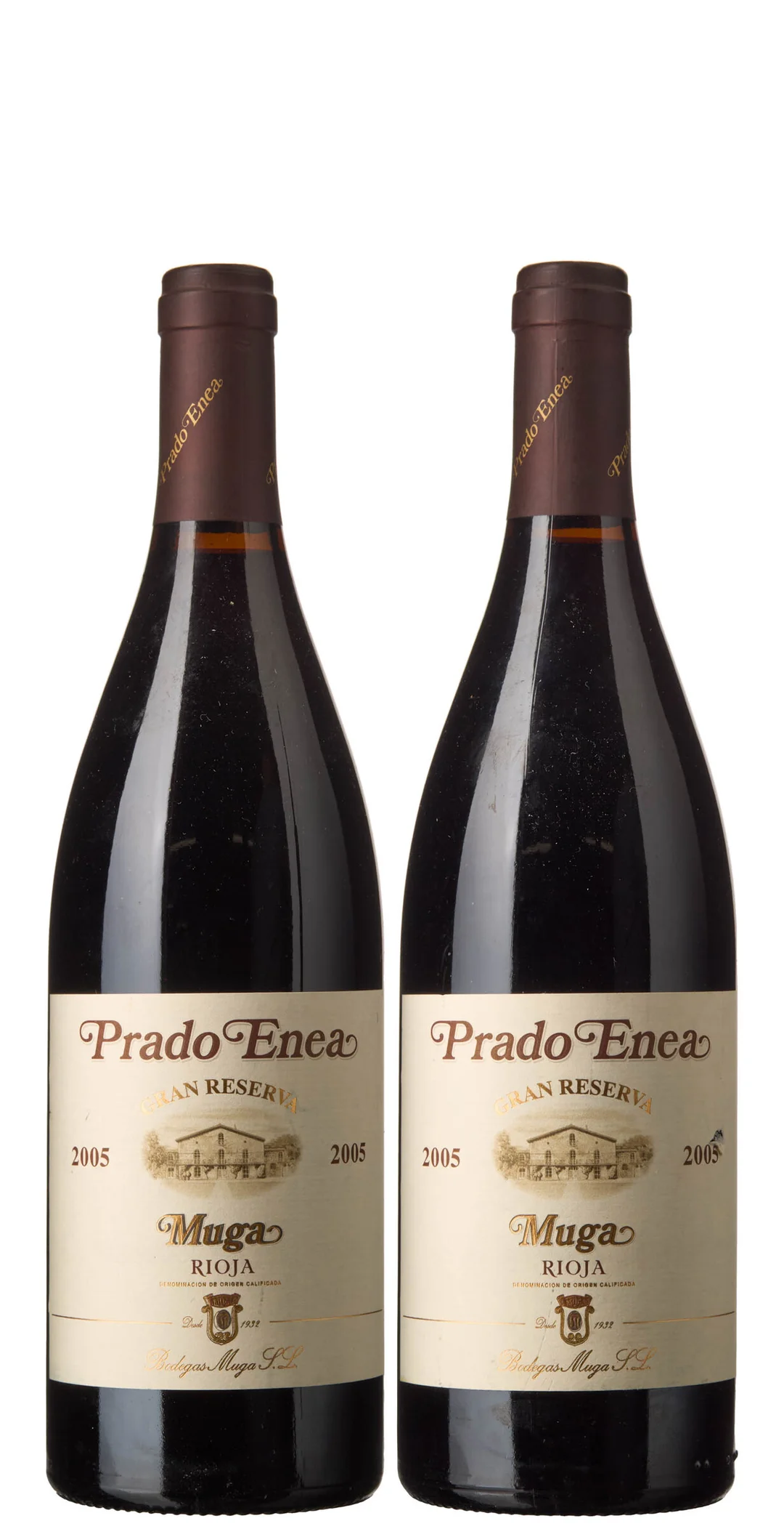 2 x Rioja Gran Reserva Prado Enea 2005, Muga — 2 x Rioja Gran Reserva Prado Enea 2005, Muga — Vin/Vin — Blomqvist