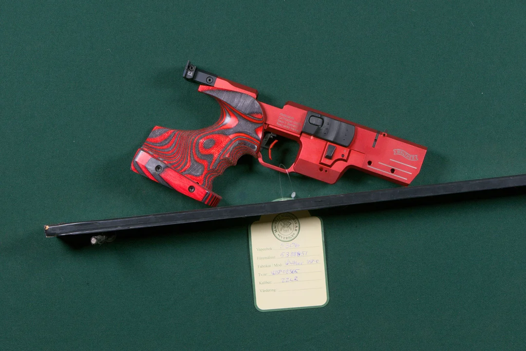 Walther SSP-E Meister Manufaktur kal. 22LR #WSP08365 SE3359255. — Pistols — Mauritz Widforss