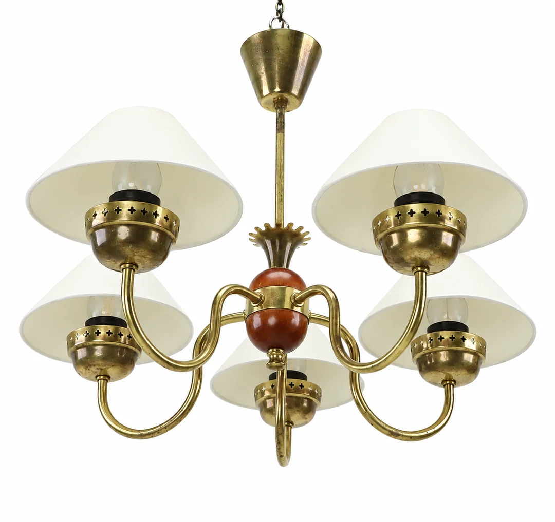 TAKLAMPA, Swedish Modern, 1940/50-tal. — Ceiling lights — Hälsinglands Auktionsverk