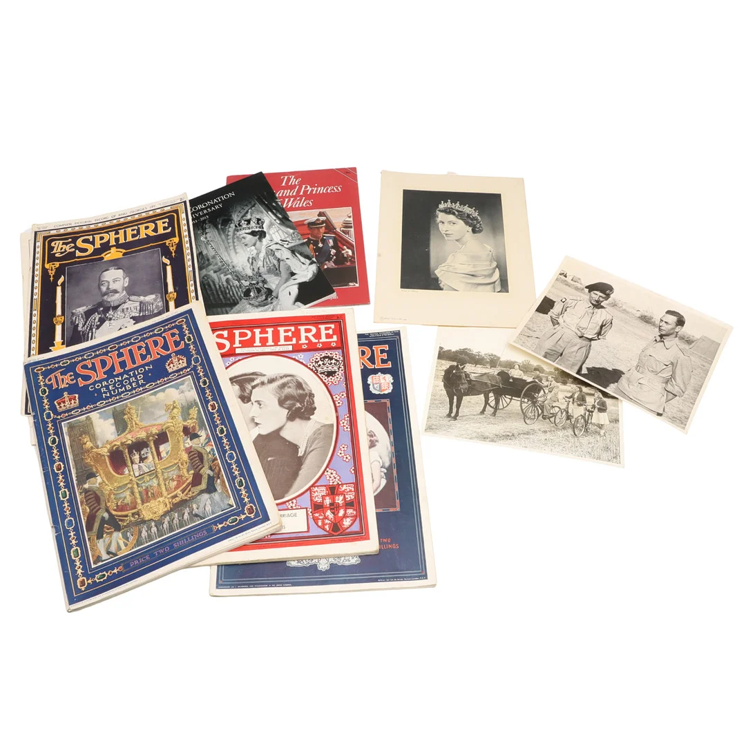 ROYALTY. A collection of ephemera relating to the British Royal Family, c. 1930-2013. — Books — Lawrences Auctioneers