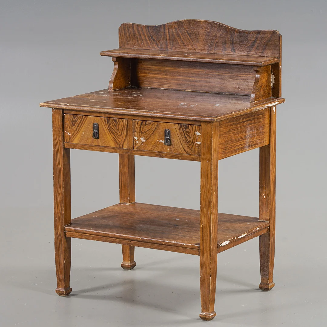 SERVERINGSBORD Jugend, Ådringsmålning, Tidigt 1900-tal. — Tables — Karlstad Hammarö Auktionsverk
