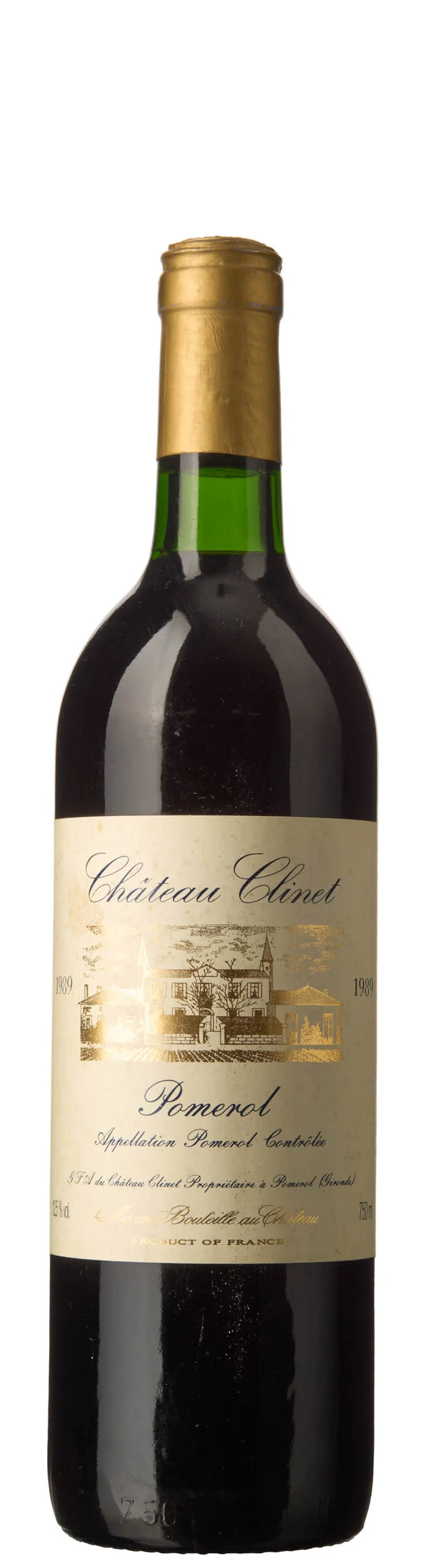 1 x Chateau Clinet 1989 — 1 x Chateau Clinet 1989 — Vin/Vin — Blomqvist