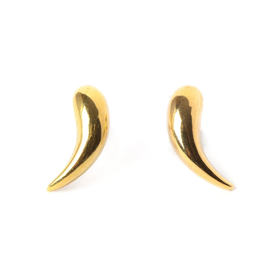 ÖRHÄNGEN, 18K guld. — Earrings — Stockholms Auktionsverk Göteborg