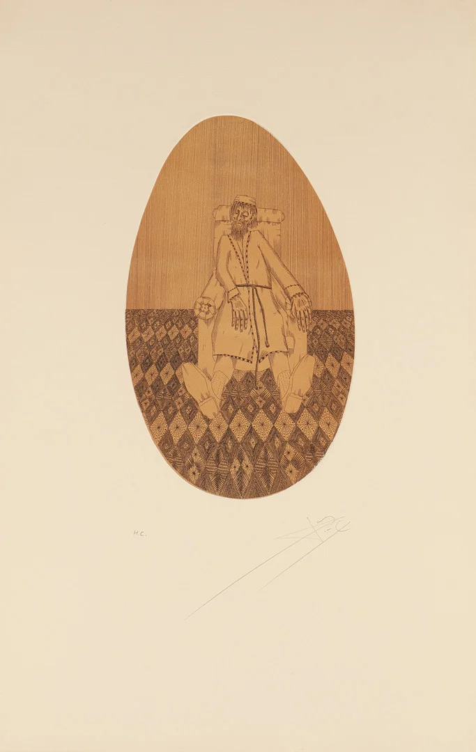 JOAN PONÇ. serie la metamorfosis de kafka. estampación al aguafuerte sobre papel. polígrafa obra gráfica. firmada y justificada a lápiz. 1978. — Engravings & Prints — Barcelona Auctions