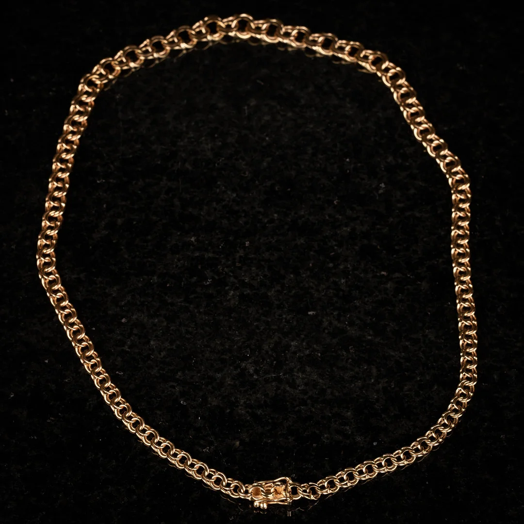 HALSBAND / BISMARCKLÄNK. 18K Guld 1900-tal. — Necklace — Norrlands Auktionsverk