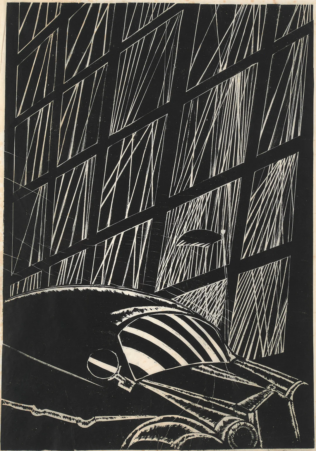 Eikaas, Ludvig — "Rolls Royce" 1962 — Kunst/Grafikk — Blomqvist
