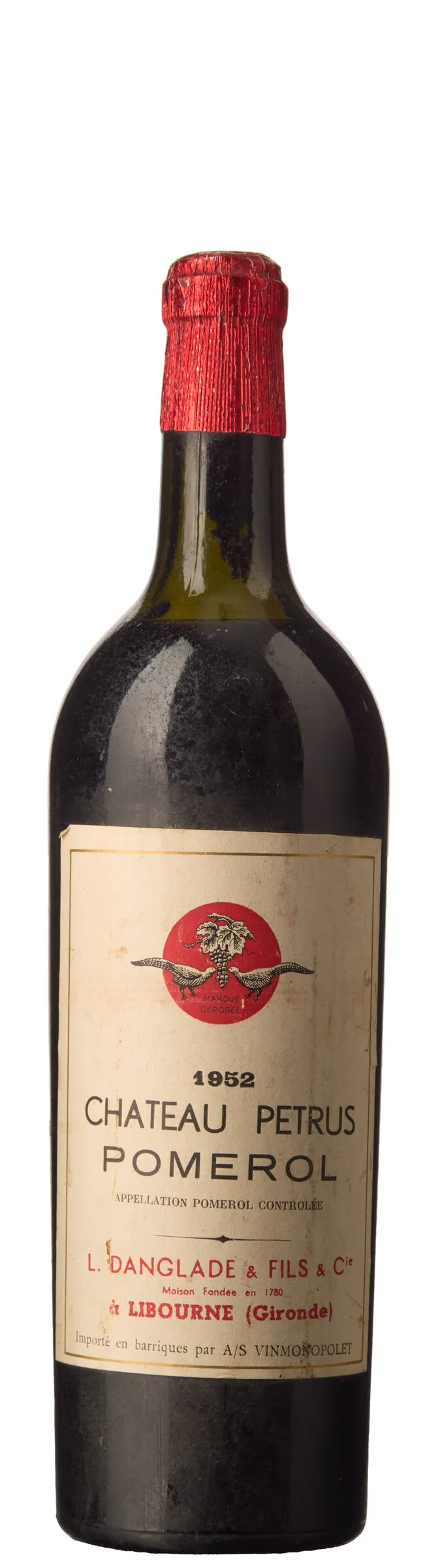 1 x Chateau Petrus 1952 — 1 x Chateau Petrus 1952 — Vin/Vin — Blomqvist