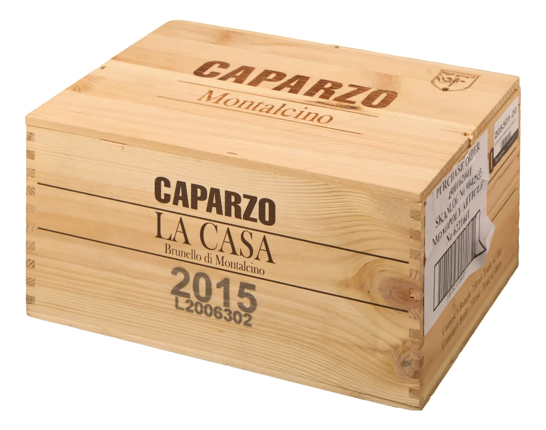 6 x Brunello di Montalcino Vigna La Casa 2015, Caparzo (OWC) — 6 x Brunello di Montalcino Vigna La Casa 2015, Caparzo (OWC) — Vin/Vin — Blomqvist