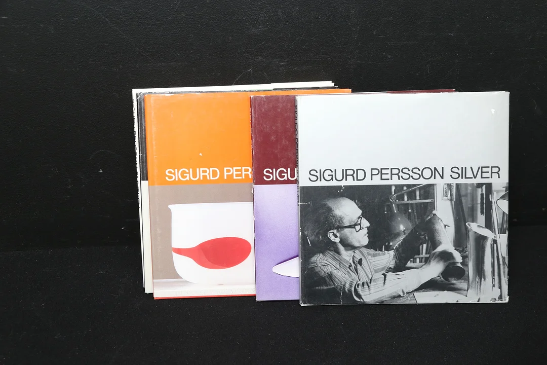 SIGURD PERSSON, böcker, 5 st, Sune Sandahl, Stockholm. — Books — Gomér & Andersson Linköping