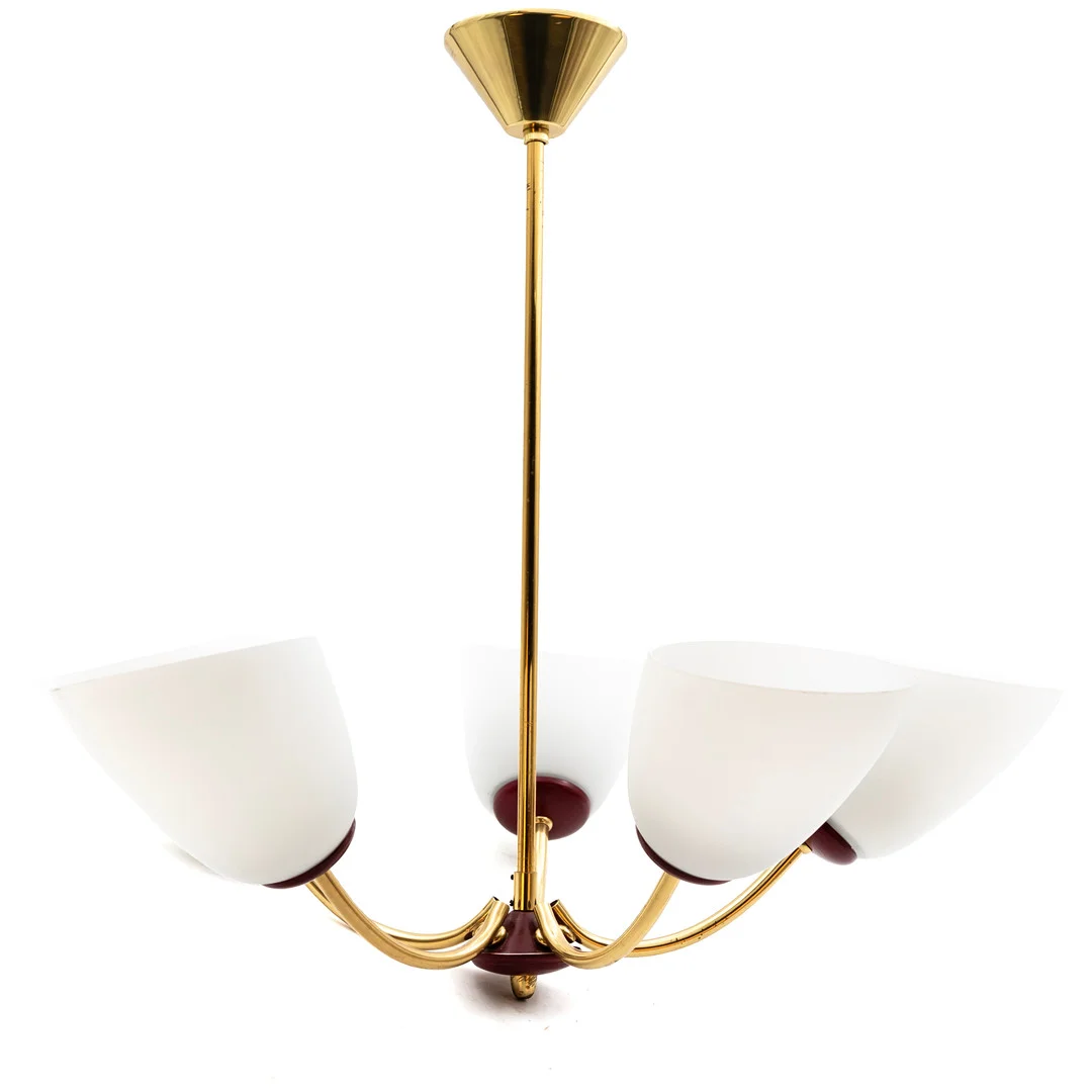 TAKLAMPA, mid century, 1950-tal. — Ceiling lights — Norrlands Auktionsverk