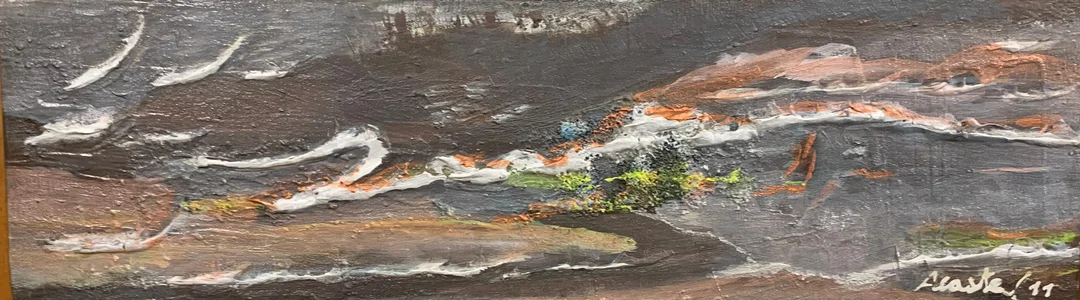 SPANISH SCHOOL, EARLY 21ST CENTURY. Waves. — Paintings — Balclis