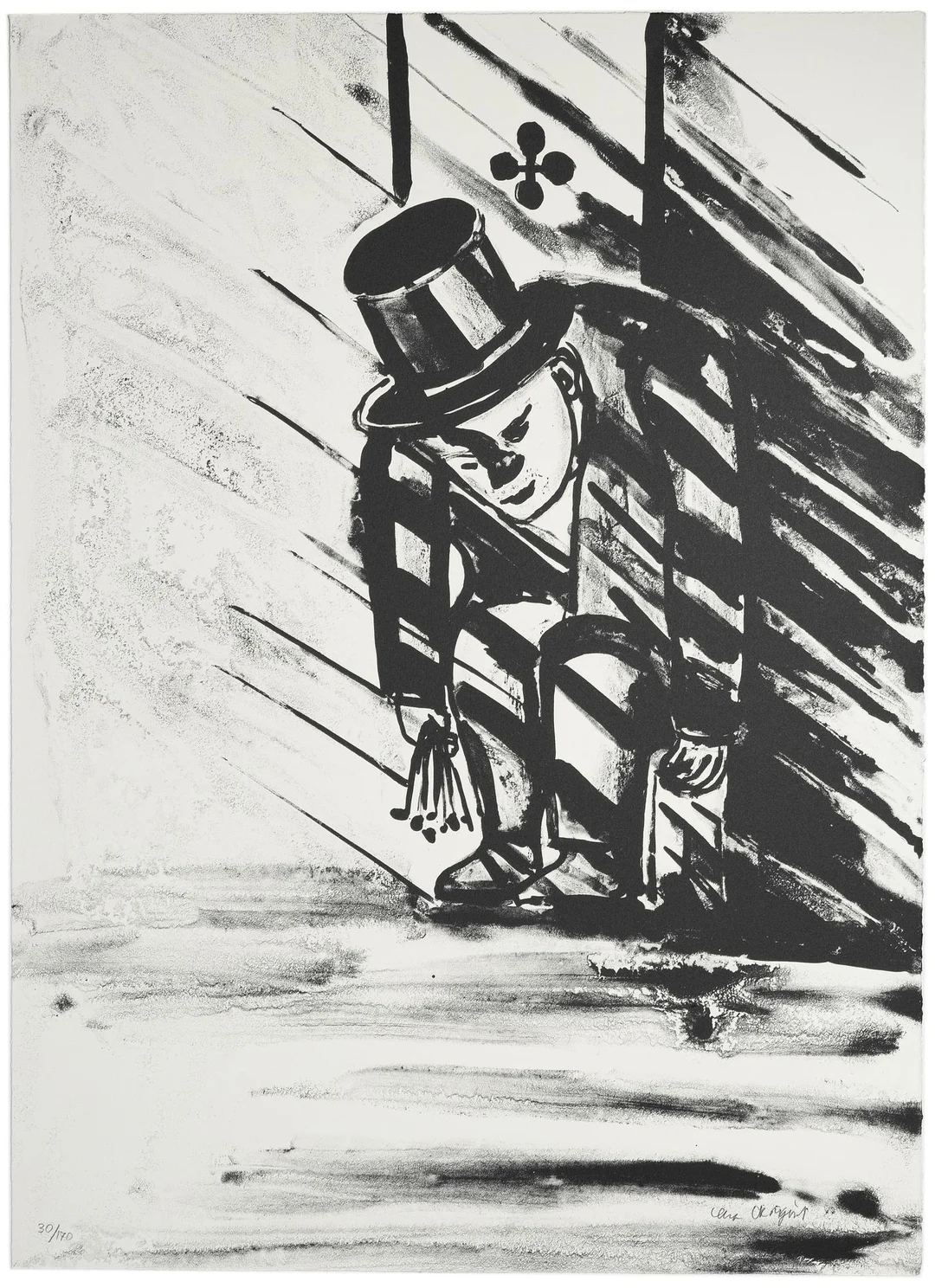 Lena Cronqvist, Utan titel, ur mappen: "August Strindberg, Ett Drömspel". — Konst/Grafik — Bukowskis
