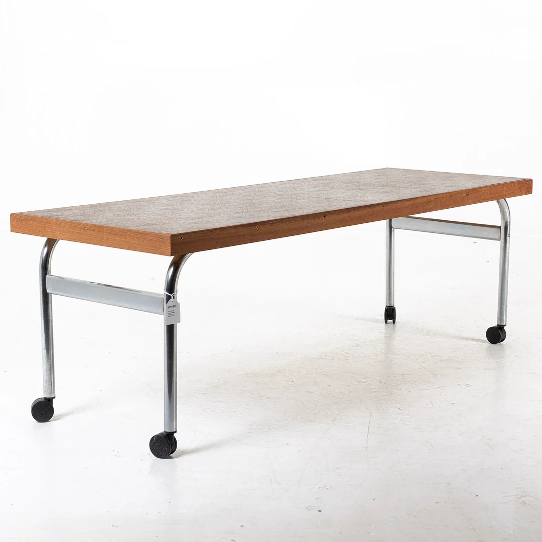 SOFFBORD, med kromad benstomme, 1970/80-tal. — Tables — Handelslagret Auktionsservice