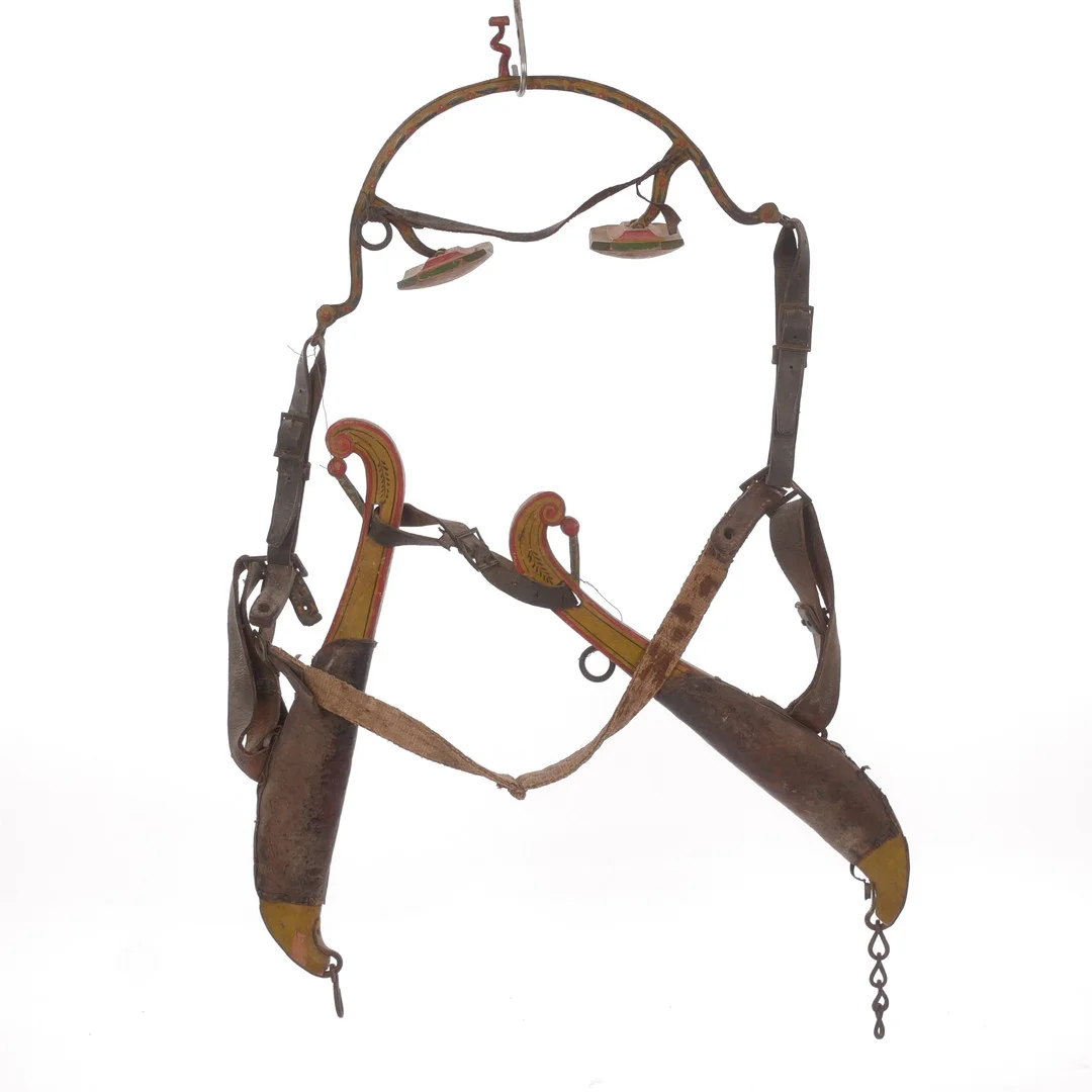 SELDON, polykromt bemålad, 1800-tal. — Other — Auktionsfirma Kenneth Svensson i Kalmar