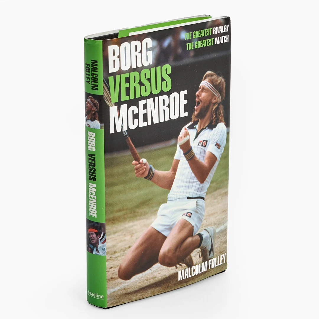 BORG VERSUS McENROE, BOK, 2005, samt 3 maskinsskrivna brev, Proveniens: Lennart Bergelin. — Autographs & Manuscripts — Crafoord Auktioner Stockholm