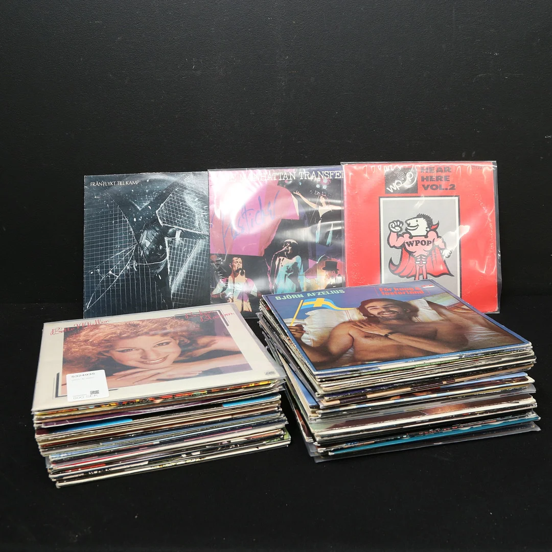 VINYL, lp-skivor. — Audio, Vinyl & Hi-Fi — Gomér & Andersson Linköping