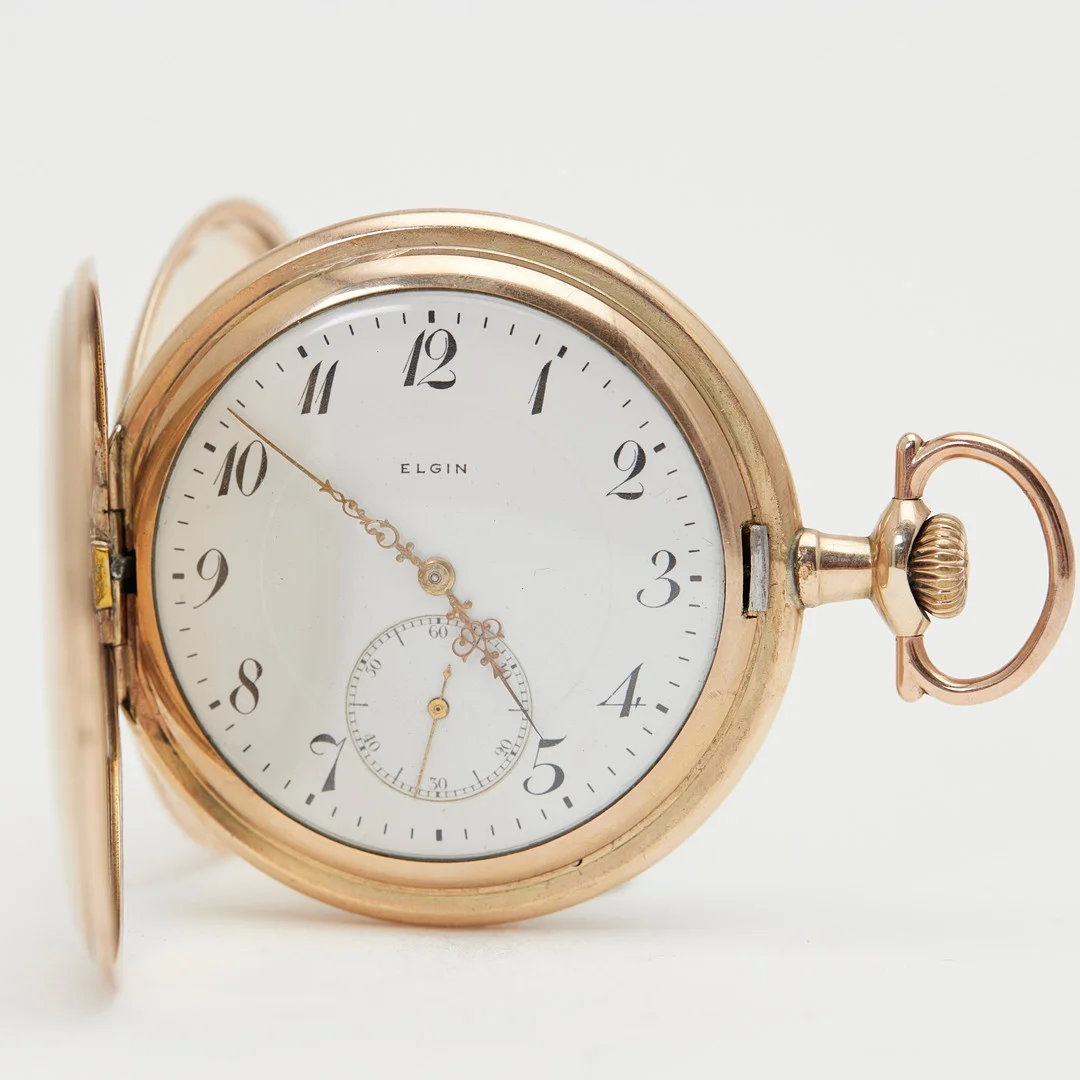 ELGIN NATIONAL WATCH CO. Savonnette-Taschenuhr, um 1912, USA. — Pocket & Stop Watches — Stockholms Auktionsverk Köln