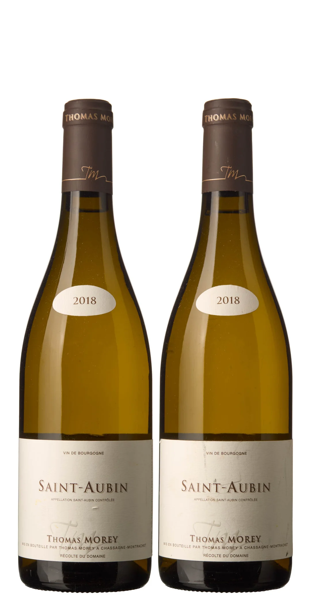 2 x Saint-Aubin 2018, Thomas Morey — 2 x Saint-Aubin 2018, Thomas Morey — Vin/Vin — Blomqvist