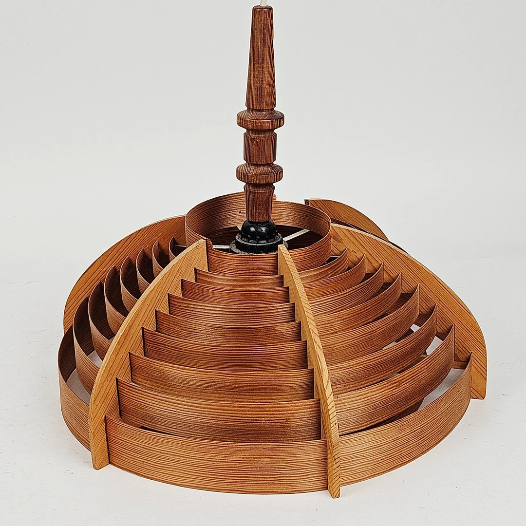 HANS-AGNE JAKOBSSON. Taklampa, AB Elysett, Markaryd, höjd ca. 38 cm. — Ceiling lights — Auktionshuset Thörner & Ek