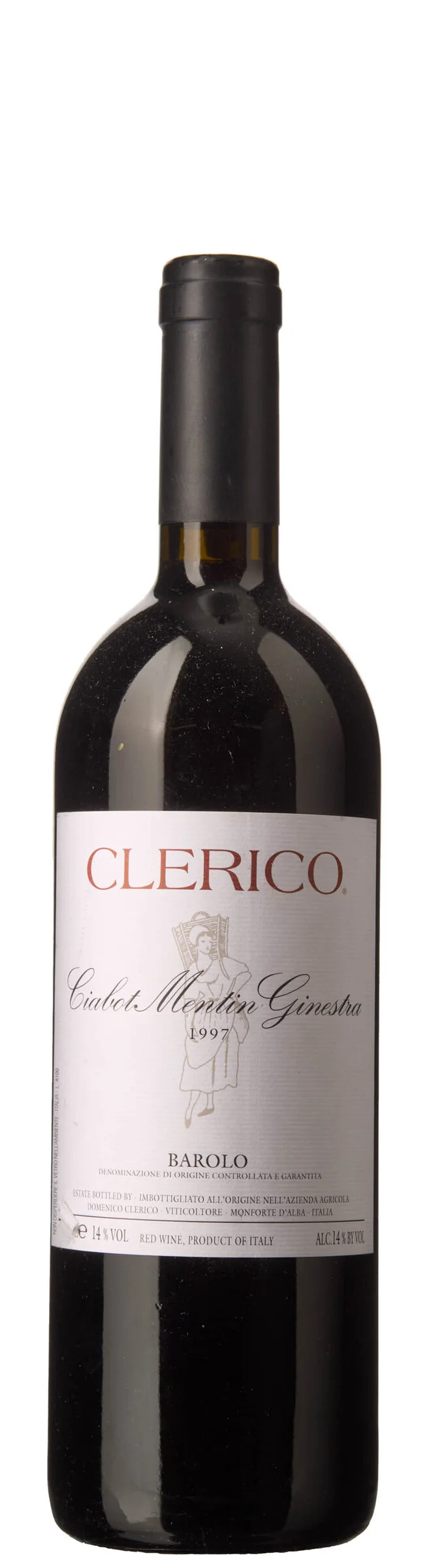 1 x Barolo Ciabot Mentin Ginestra 1997, Domenico Clerico — 1 x Barolo Ciabot Mentin Ginestra 1997, Domenico Clerico — Vin/Vin — Blomqvist