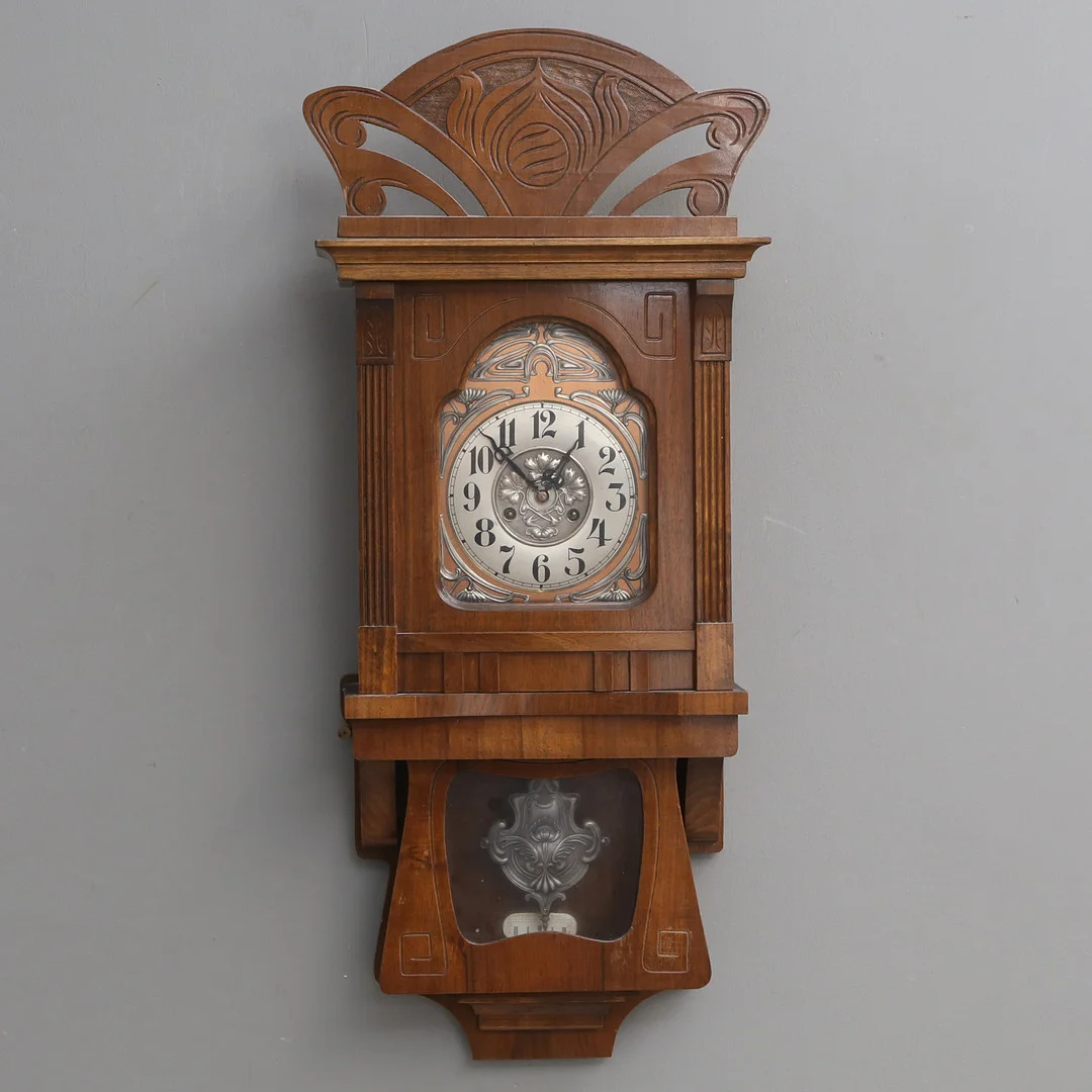 HERRGÅRDSUR, jugend. — Wall Clocks — Kalmar Auktionsverk